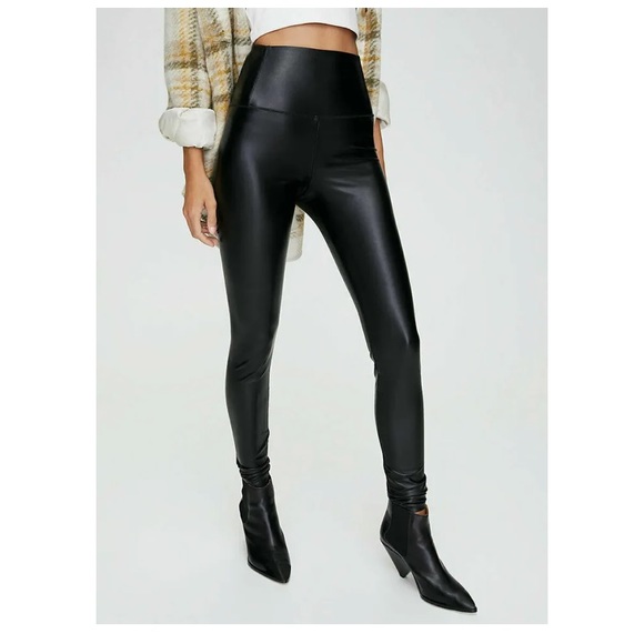 Wilfred Daria vegan leather leggings size Small - Picture 1 of 7